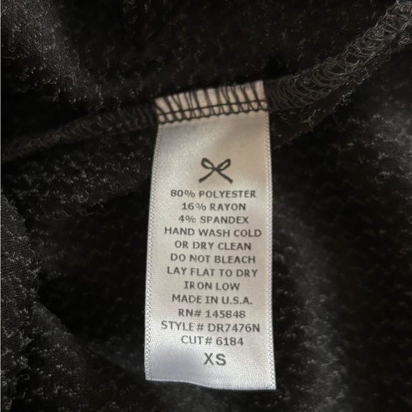 Everly Charcoal Mock Neck Sweater Dress - Picture 11 of 12